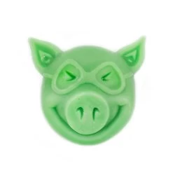 Pig - Pig Head Wax Green