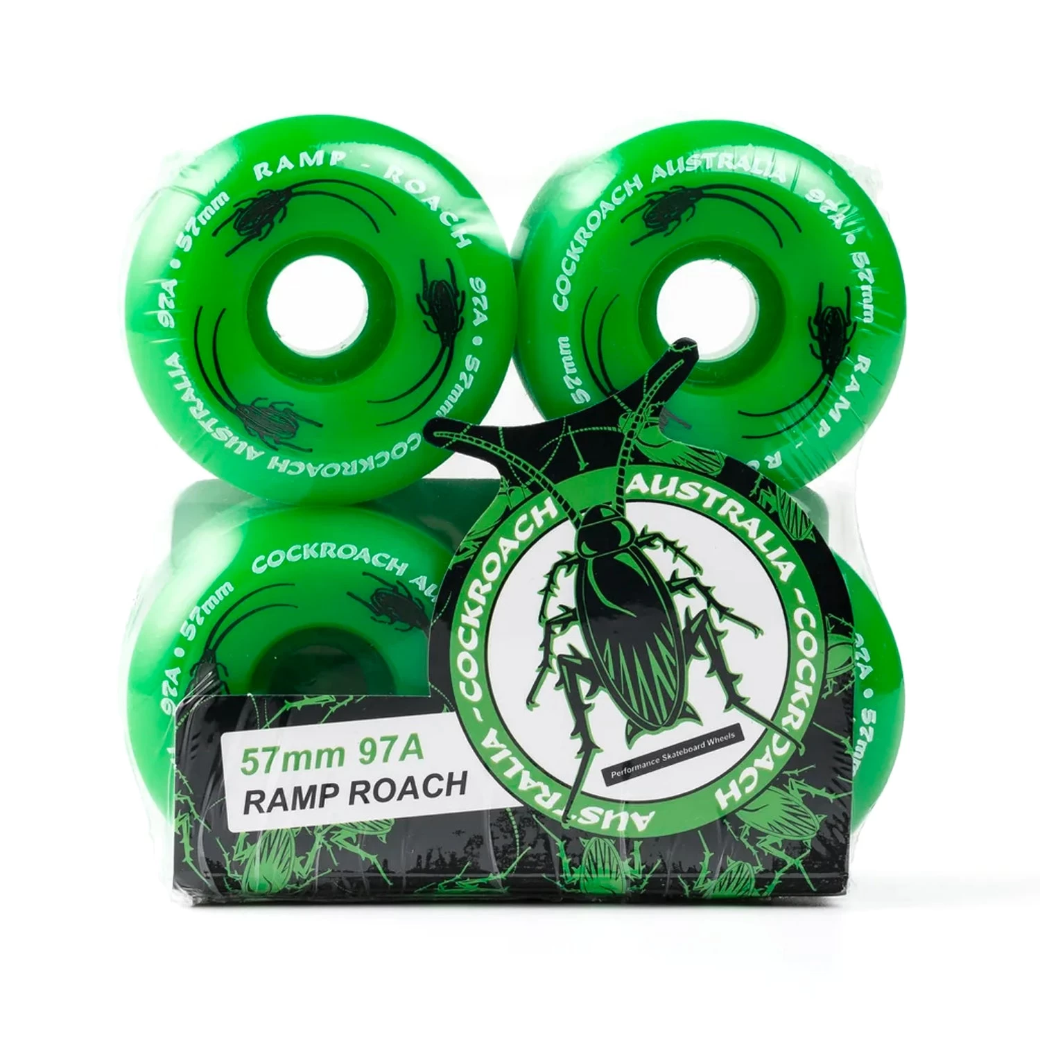 Cockroach - Ramp Roach 57MM 97A Skateboard Wheels 5 Cockroach - Ramp Roach 57MM 97A Skateboard Wheels - Image 3
