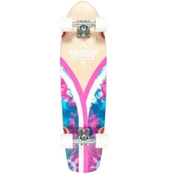 Dusters - Flashback Checker Tie Dye Cruiser 8.5 Complete Skateboard