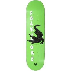 Folklore - Croc Green 8.125 Skateboard Deck