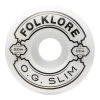 Folklore - OG Slim Classic 52MM 101A Skateboard Wheels -Famous Skate Shop Folklore OGSlimClassic52MM101ASkateboardWheels side