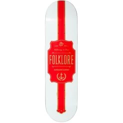 Folklore - Spirits Red 8.375 Skateboard Deck