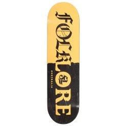 Folklore - Tear Split Orange 8.125 Skateboard Deck