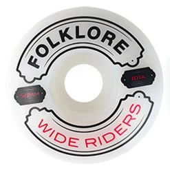 Folklore - Wide Riders 56MM 101A Skateboard Wheels