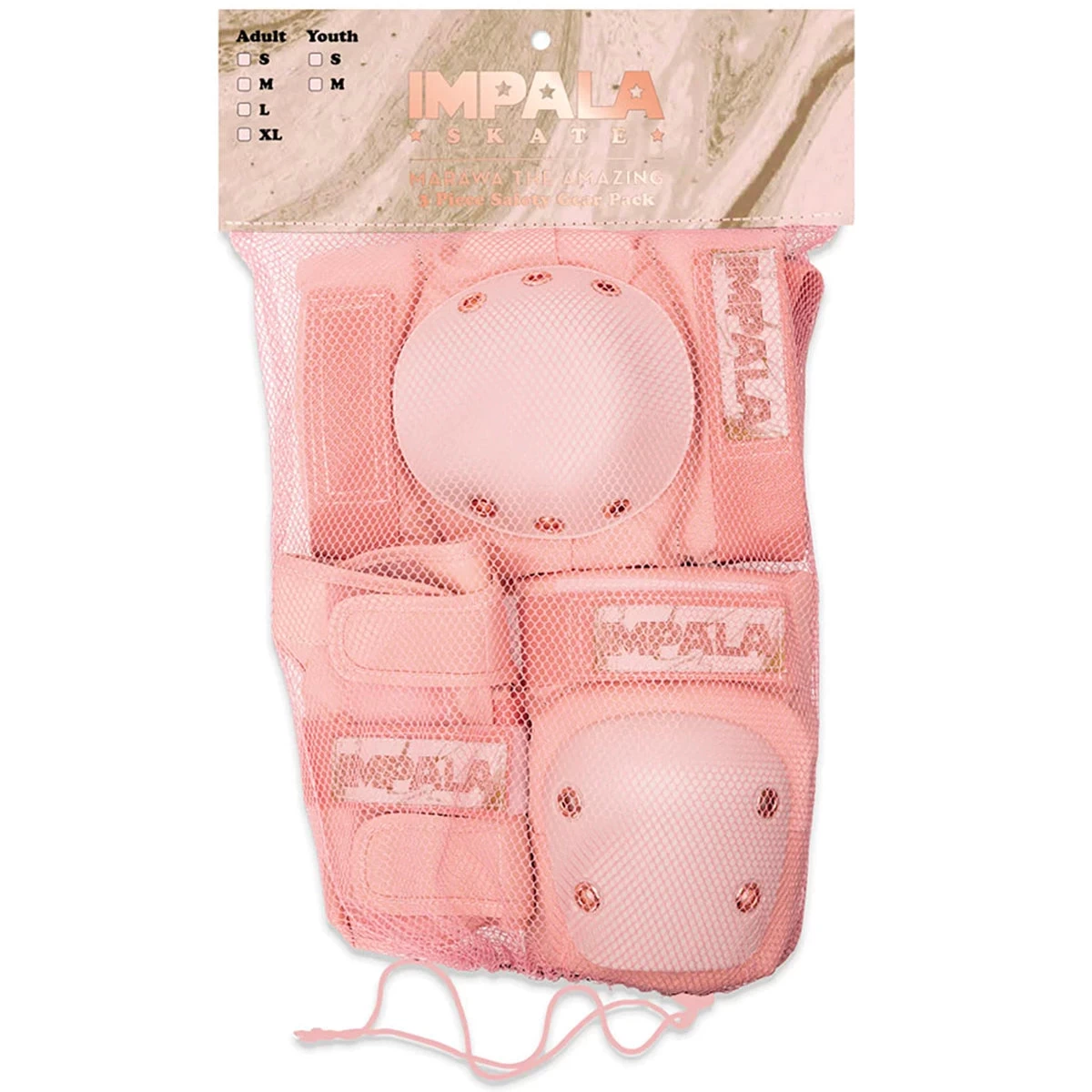 Impala - Protective Pack Pad Set Marawa Rose Gold 3 Impala - Protective Pack Pad Set Marawa Rose Gold