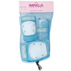 Impala - Protective Pack Youth Pad Set Sky Blue/Yellow