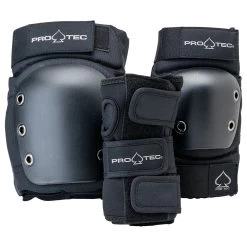 Pro-Tec Pro Tec - Street Junior 3 Pack Pad Set Black