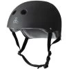 Triple 8 - Certified Sweatsaver Helmet Black Rubber 1 Triple 8 - Certified Sweatsaver Helmet Black Rubber -Famous Skate Shop Triple8 CertifiedSweatsaverHelmetBlackRubber1