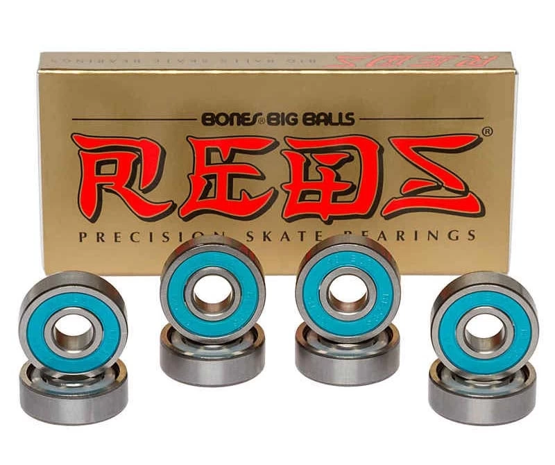 Bones - Big Balls Reds Skateboard Bearings 3 Bones - Big Balls Reds Skateboard Bearings