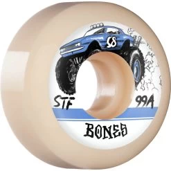 Bones - Big Rigs 58MM 99A V5 Sidecut STF Skateboard Wheels