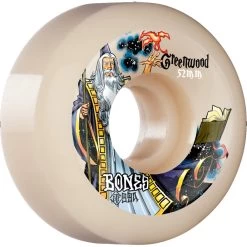 Bones - Nate Greenwood The Magic 52MM 99A V5 Sidecut STF Skateboard Wheels