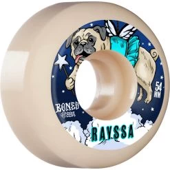 Bones - Rayssa Leal Slinky 54MM 99A V5 Sidecut STF Skateboard Wheels