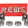 Bones - Super Reds Skateboard Bearings -Famous Skate Shop bones super reds bearings
