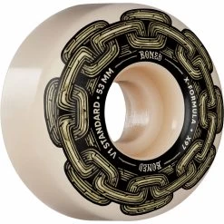 Bones - X-Formula Gold Chain 53MM 97A V1 Standard Skateboard Wheels