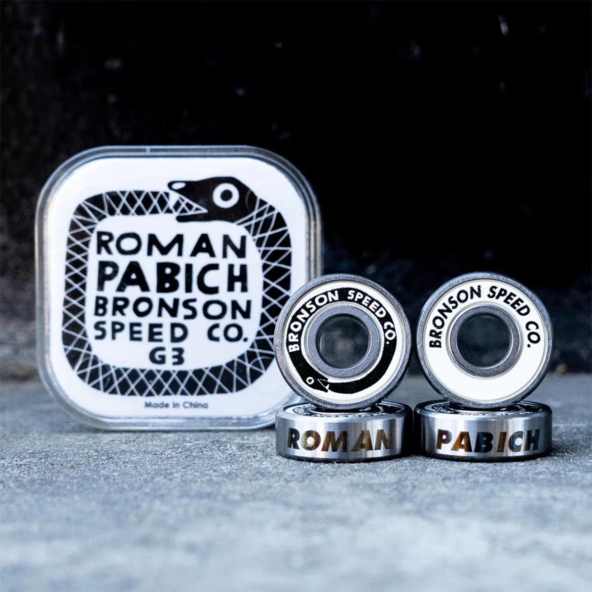 Bronson - Roman Pabich Pro G3 Skateboard Bearings 5 Bronson - Roman Pabich Pro G3 Skateboard Bearings - Image 3