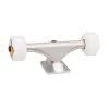 Bullet 120MM Trucks & OJ 53MM 83A Wheels Package Silver/White -Famous Skate Shop bullet truck assembly 120mm oj 53mm 83a