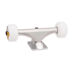 Bullet 130MM Trucks & OJ 53MM 83A Wheels Package Silver/White