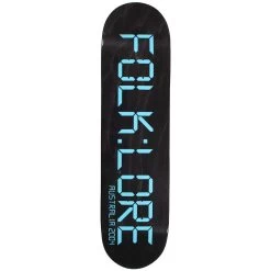 Folklore - Clock Blue 8.75 Skateboard Deck