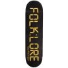 Folklore - Clock Yellow 8.125 Skateboard Deck -Famous Skate Shop folklore clock orange skateboard deck 1977e584 18fd 47b6 a291 b4f352b5cdc3