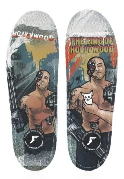 Footprint - Kingfoam Hi Profile Brandon Biebel King Of Hollywood Insoles
