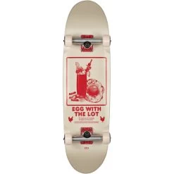 Globe - Eggy Off-White/The Lot 8.625 Complete Skateboard