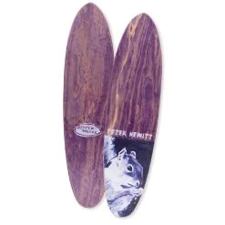 The Heated Wheel - Peter Hewitt Nut Cracker Polarizer 6.0 Skateboard Deck