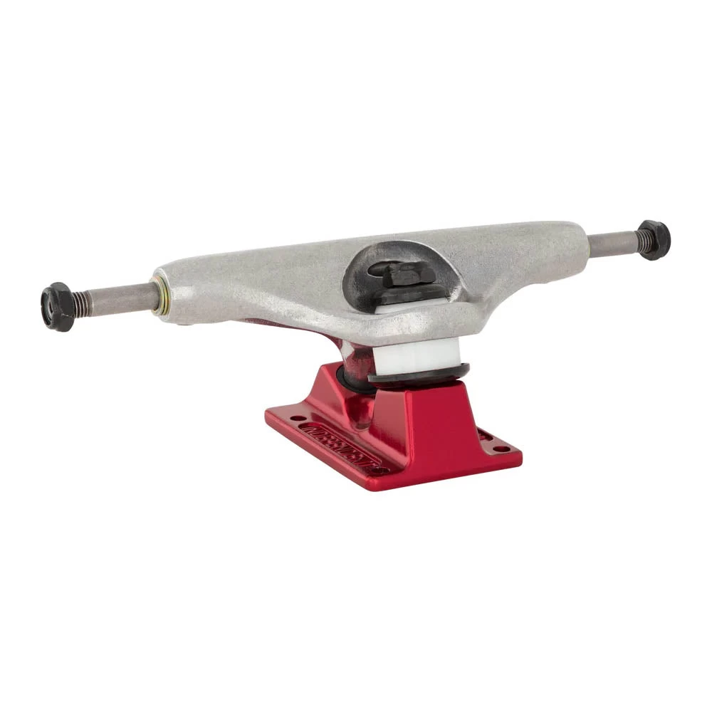 Independent - BTG Summit Silver Ano Red Forged Hollow 159 Skateboard Trucks 4 Independent - BTG Summit Silver Ano Red Forged Hollow 159 Skateboard Trucks - Image 2