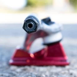 Independent - BTG Summit Silver Ano Red Forged Hollow 159 Skateboard Trucks 9 Independent - BTG Summit Silver Ano Red Forged Hollow 159 Skateboard Trucks -Famous Skate Shop independent btg summit silver ano red trucks side 20922a92 f242 40b4 b2dc 31898ea9da38