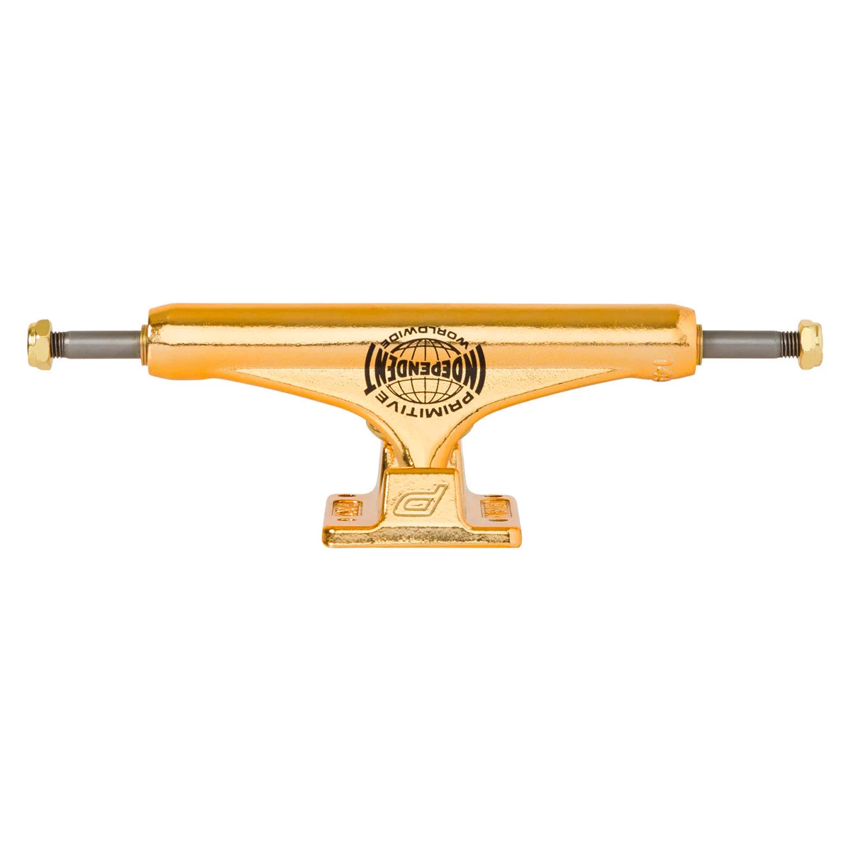 Independent - Primitive Gold Mid 139 Skateboard Trucks 5 Independent - Primitive Gold Mid 139 Skateboard Trucks - Image 3
