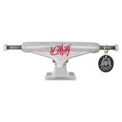 Independent - Slayer Polished Standard 144 Skateboard Trucks -Famous Skate Shop independent silver slayer trucks front 3d14c245 b0d8 4907 b6b5 f823f2ed1ab7