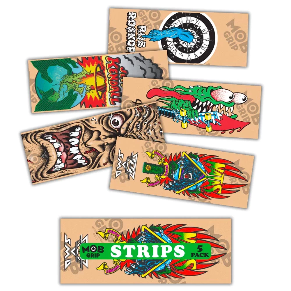 Mob - Santa Cruz Reissues Strips Clear Griptape 3 Mob - Santa Cruz Reissues Strips Clear Griptape