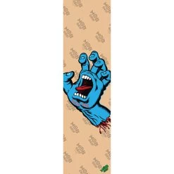 Mob - Santa Cruz Screaming Hand Clear 9 Griptape
