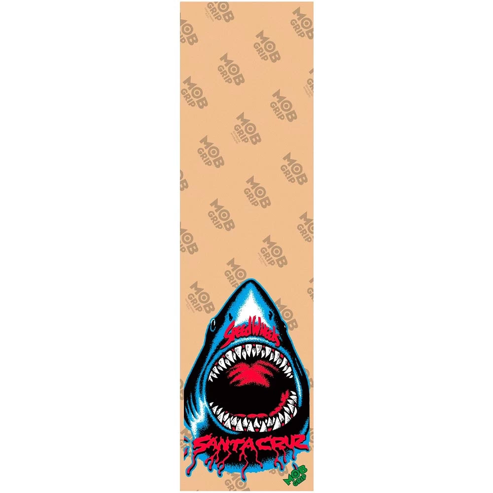 Mob - Santa Cruz Speed Wheels Shark Clear 9 Griptape 3 Mob - Santa Cruz Speed Wheels Shark Clear 9 Griptape