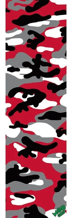Mob - Camo Red 9 Griptape