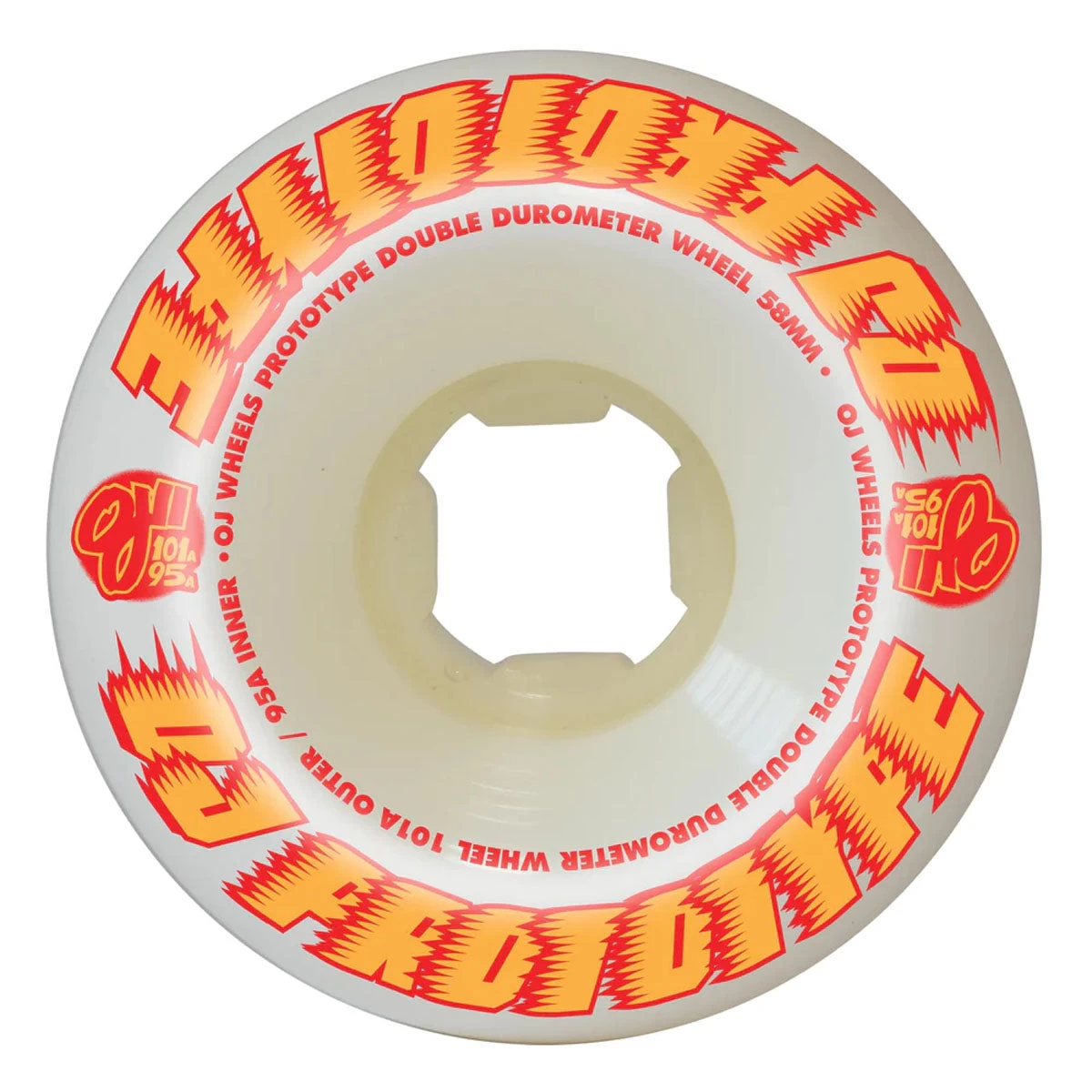 OJ - Prototypes Double Duro Mini Combo 58MM 101A/95A Skateboard Wheels 3 OJ - Prototypes Double Duro Mini Combo 58MM 101A/95A Skateboard Wheels