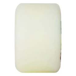 OJ - Team Rider White/Multi 57MM 95A Skateboard Wheels -Famous Skate Shop oj team rider white multi 57 wheels side