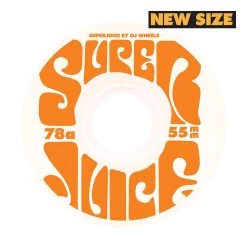 OJ - Mini Super Juice White 55MM 78A Skateboard Wheels