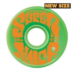 OJ - Mini Super Juice Green 55MM 78A Skateboard Wheels