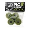Pig - Soft Bushings Olive 81A -Famous Skate Shop pig soft bushings olive