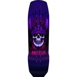 Powell Peralta - Andy Anderson Heron Skull 289 8.45 Skateboard Deck