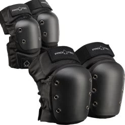 Pro-Tec Pro Tec - Street Knee/Elbow Pad Set Black