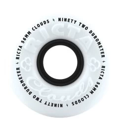 Ricta - Clouds Black 56MM 92A Skateboard Wheels