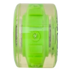 Slime Balls - Light Ups W/Green LED OG Slime 60MM 78A Skateboard Wheels -Famous Skate Shop slime balls light ups green 60mm wheels side