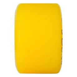 Slime Balls - OG Slime Yellow 60MM 78A Skateboard Wheels -Famous Skate Shop slime balls og slime yellow 60mm wheels side