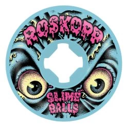 Slime Balls - Rob Roskopp Vomits Blue 60MM 97A Skateboard Wheels