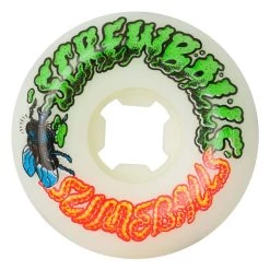 Slime Balls - Screw Balls Speed Balls White 56MM 99A Skateboard Wheels