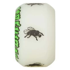 Slime Balls - Screw Balls Speed Balls White 56MM 99A Skateboard Wheels -Famous Skate Shop slime balls screw balls speed balls 56mm wheels side