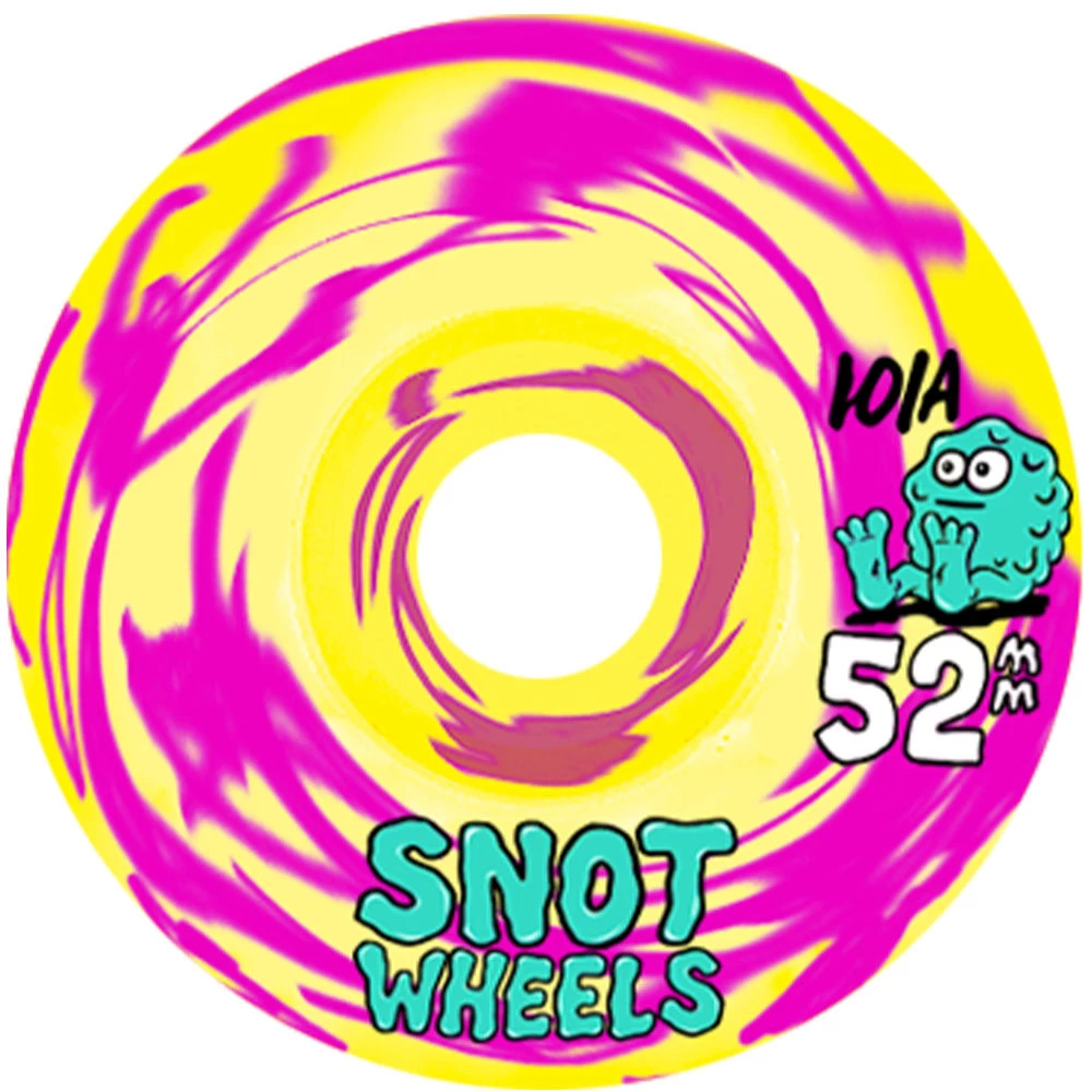 Snot - Swirls 52MM 101A Skateboard Wheels 3 Snot - Swirls 52MM 101A Skateboard Wheels