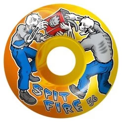 Spitfire - Firefight Swirl Classic 54MM 99D Skateboard Wheels
