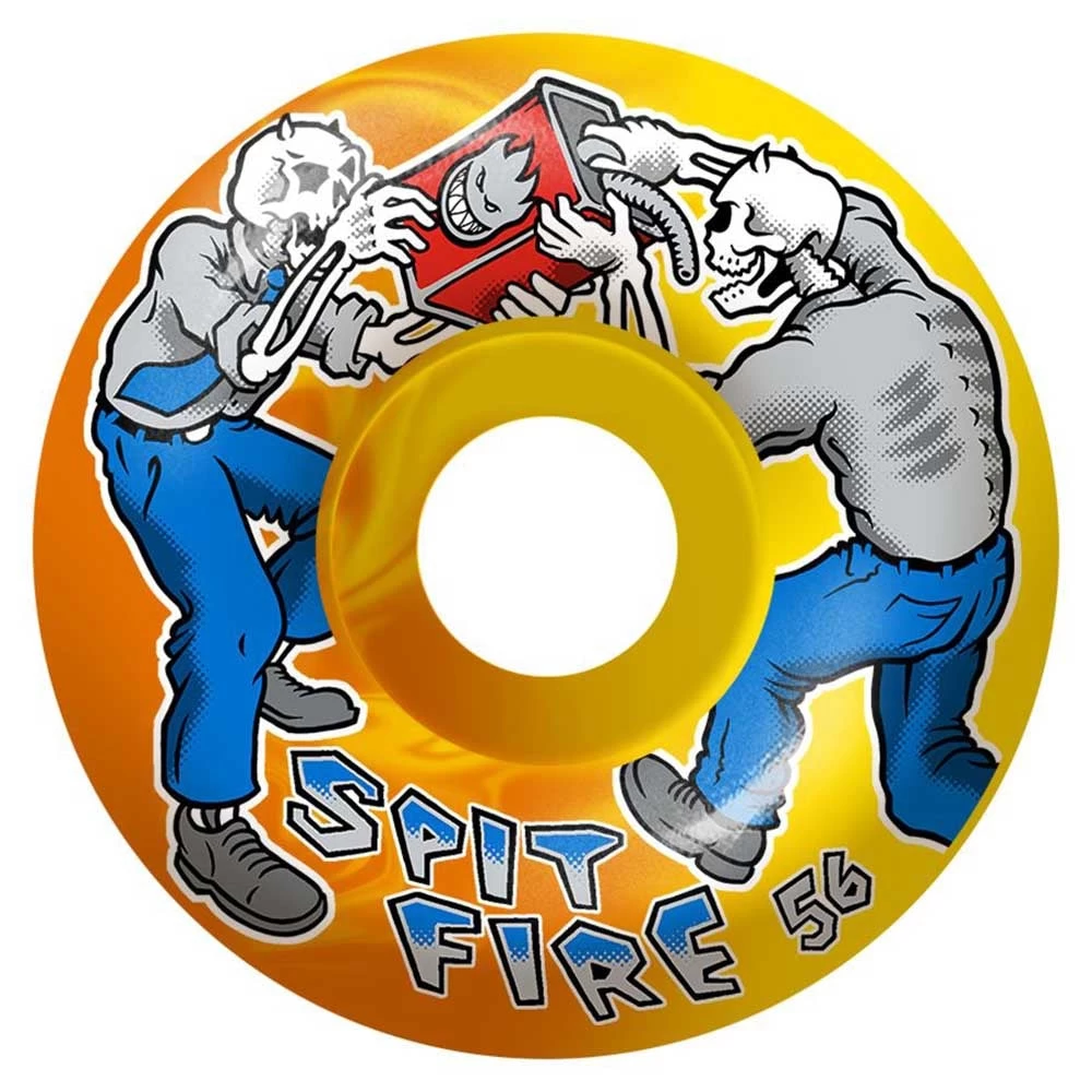 Spitfire - Firefight Swirl Classic 54MM 99D Skateboard Wheels 3 Spitfire - Firefight Swirl Classic 54MM 99D Skateboard Wheels